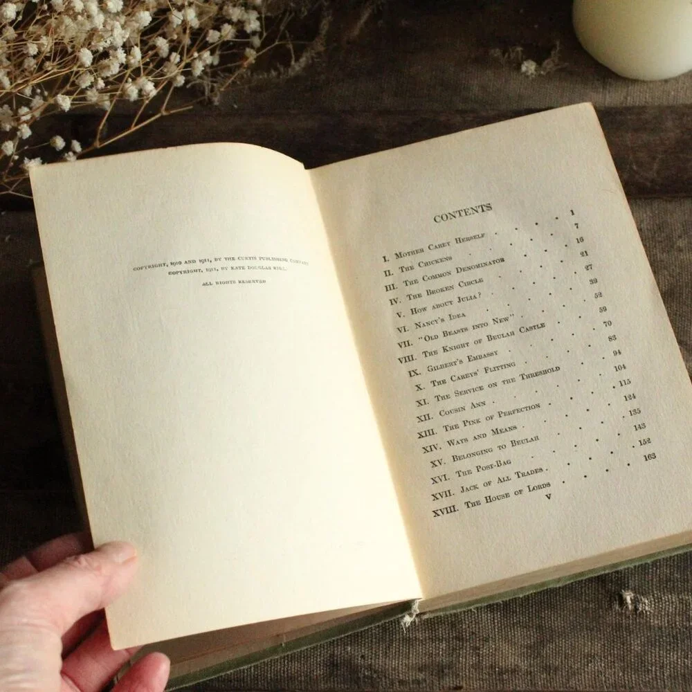 Vintage Antique 1910s Book, "Mother Carey's Chickens", by Kate Douglas Wiggin, - Picture 12 of 16